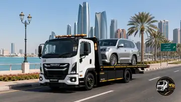 Abu Dhabi car recovery and long-distance flatbed transport