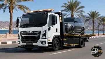 Fujairah vehicle recovery on coastal and mountain roads